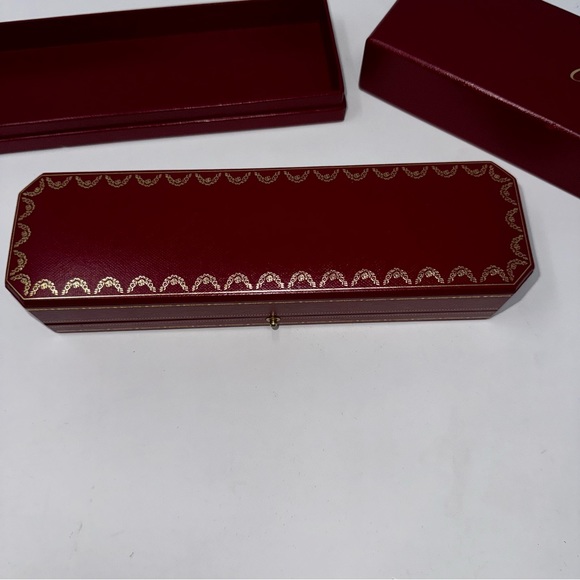 Authentic Cartier Red Jewelry Box - Picture 4 of 11